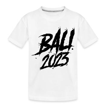 Bali 2023 - T-shirt bio Premium Enfant - blanc - Devant