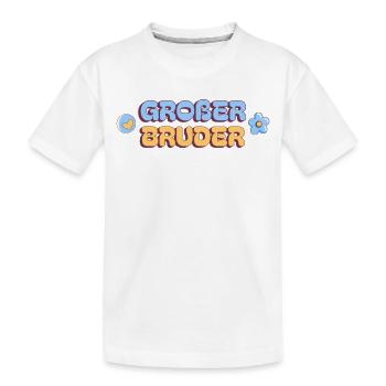 Big Brother Frères et Sœurs Partenaires de Look - T-shirt bio Premium Enfant - blanc - Devant