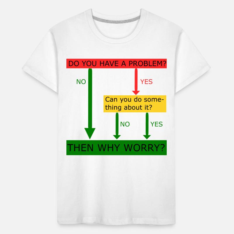 Then why worry Kids' Premium Organic T-Shirt
