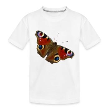 Papillon papillon - T-shirt bio Premium Enfant - blanc - Devant