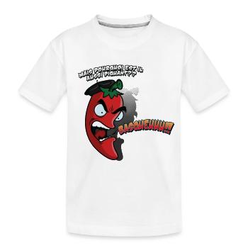 Piment Basque - T-shirt bio Premium Enfant - blanc - Devant