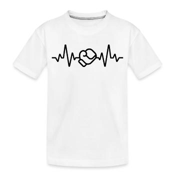 Boxe - T-shirt bio Premium Enfant - blanc - Devant
