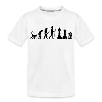 Développement des échecs - T-shirt bio Premium Enfant - blanc - Devant