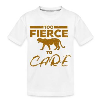 Tiger - Africa - Wilderness - Nature Conservation - Kids' Premium Organic T-Shirt - white - Front