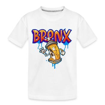 Graffitis du Bronx - T-shirt bio Premium Enfant - blanc - Devant