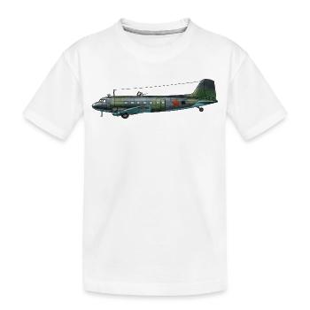 Li-2 - T-shirt bio Premium Enfant - blanc - Devant