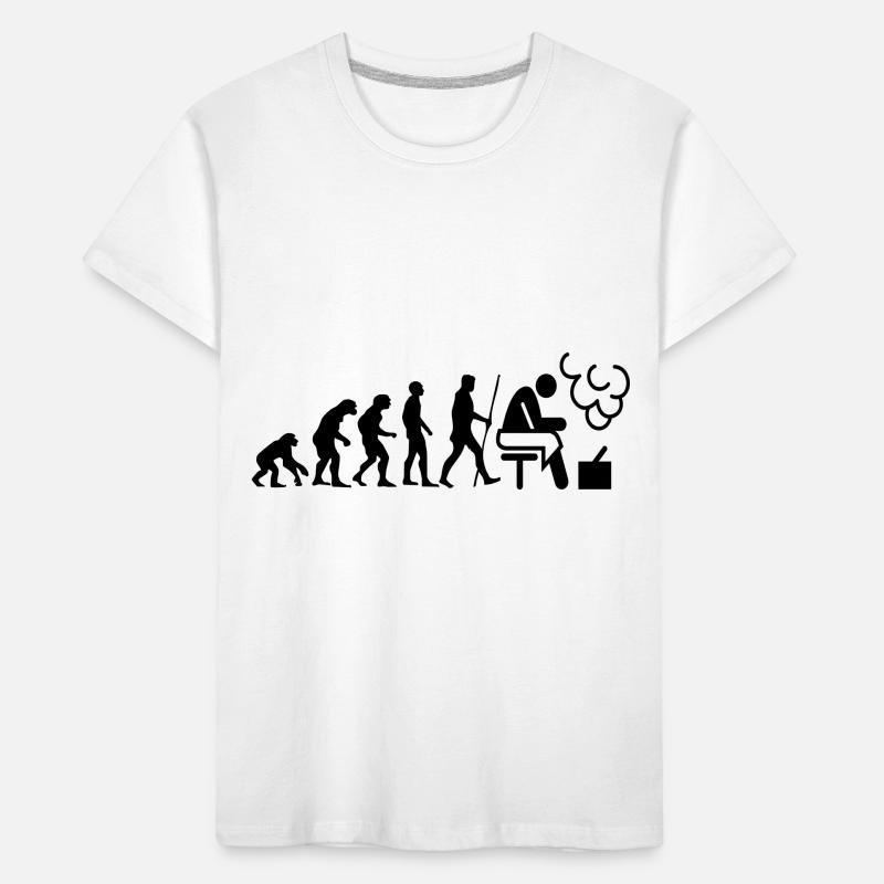 L'évolution du sauna comme un cadeau T-shirt bio Premium Enfant