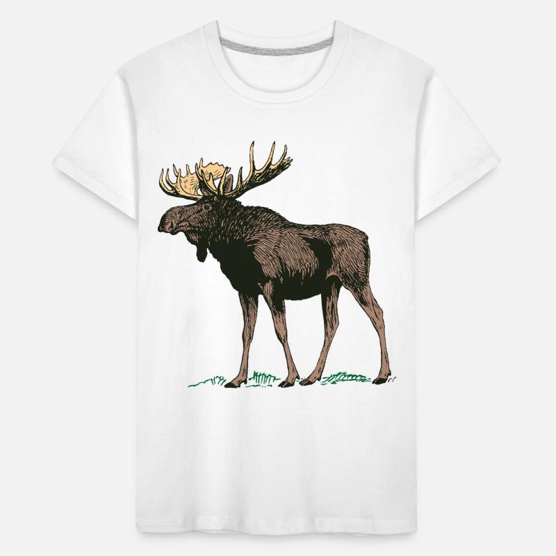 Moose antler Kids' Premium Organic T-Shirt