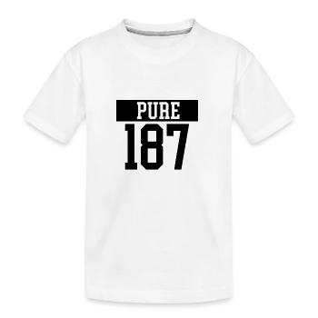 pur 187 - T-shirt bio Premium Enfant - blanc - Devant
