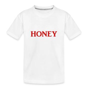 MIEL / MIEL - T-shirt bio Premium Enfant - blanc - Devant