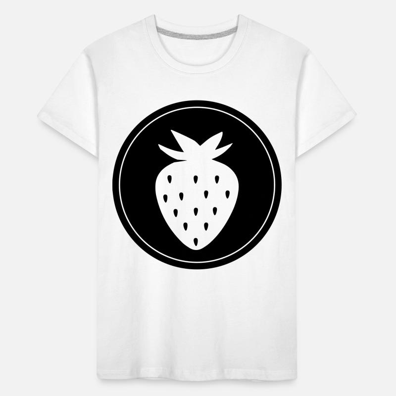 Frucht Erdbeere Kinder Premium Bio T-Shirt