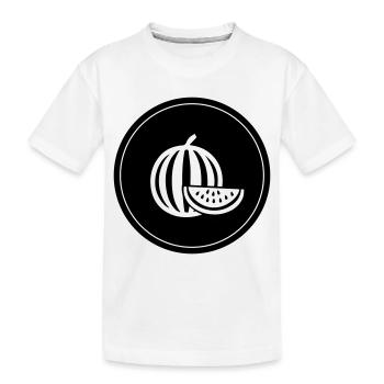 Fruit du melon - T-shirt bio Premium Enfant - blanc - Devant