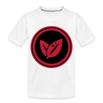 Leaf Ecology - Kids' Premium Organic T-Shirt - white - Front
