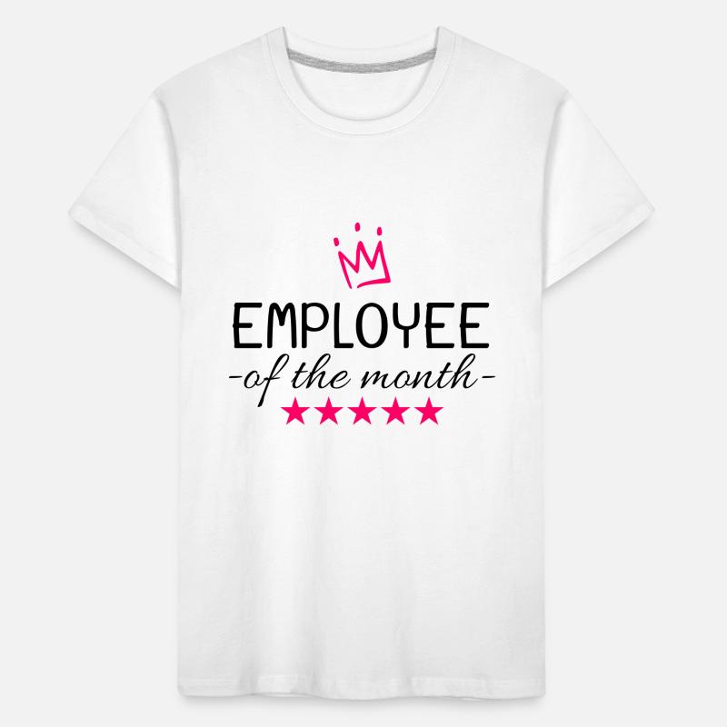 Cadeau de l’employé du mois T-shirt bio Premium Enfant