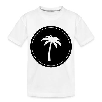 Symbole de la paume - T-shirt bio Premium Enfant - blanc - Devant