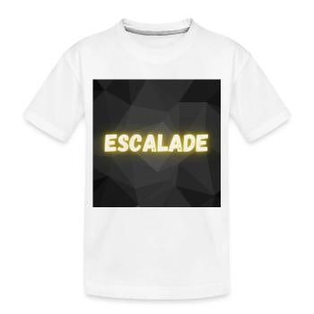 ESCALADE. CLIMB. CLIMBING. ESCALADE. VAN. GRIMPE - T-shirt bio Premium Enfant - blanc - Devant