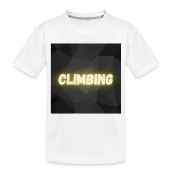 ESCALADE. CLIMB. CLIMBING. ESCALADE. VAN. GRIMPER - T-shirt bio Premium Enfant - blanc - Devant
