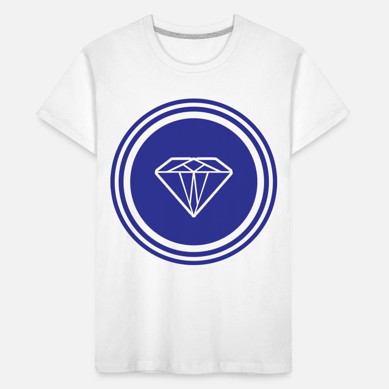 Diamond Symbol Kids' Premium Organic T-Shirt