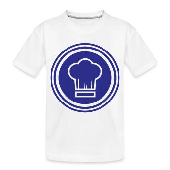 Chef's hat Chef - Kids' Premium Organic T-Shirt - white - Front
