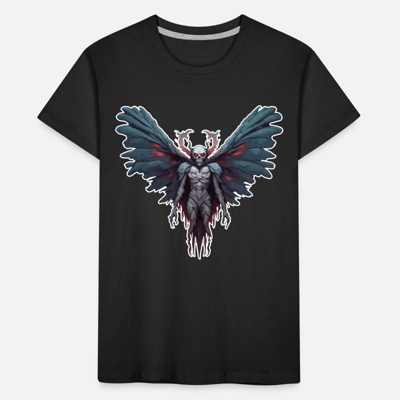 Mothman / Moth / Insect / Mythical Creature / Flutter Kids' Premium Organic T-Shirt