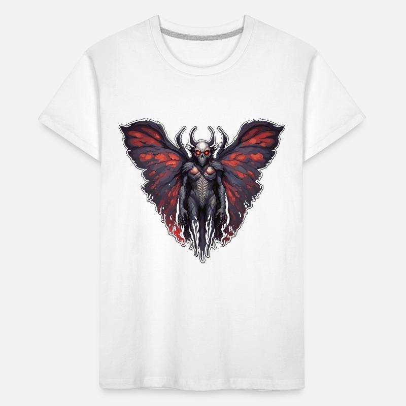Mothman / Moth / Insect / Mythical Creature / Flutter Kids' Premium Organic T-Shirt