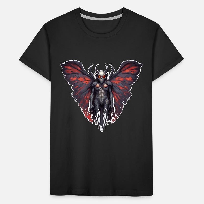Mothman / Moth / Insect / Mythical Creature / Flutter Kids' Premium Organic T-Shirt