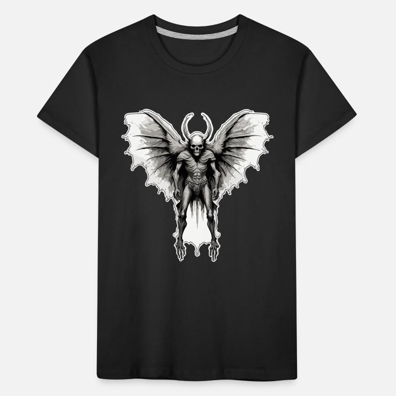 Mothman / Moth / Insect / Mythical Creature / Flutter Kids' Premium Organic T-Shirt