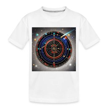 Stardust Darts - Kids' Premium Organic T-Shirt - white - Front
