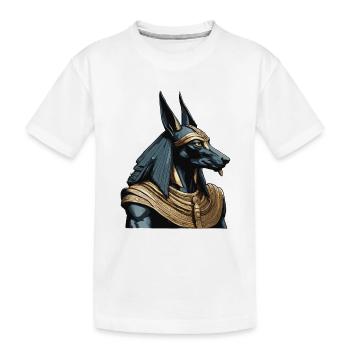 Ägypten / Pharao / Mumien / Hieroglyphen / Sphinx - Kinder Premium Bio T-Shirt - Weiß - Vorne