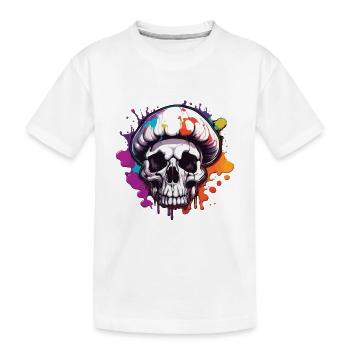Champignon / Champignon / Prairie / Forêt / Goa / Psy - T-shirt bio Premium Enfant - blanc - Devant