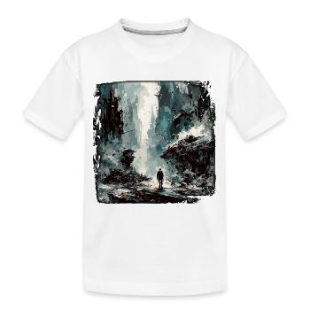 Apocalypse / Weltuntergang / Zerstörung / Anarchie - Kinder Premium Bio T-Shirt - Weiß - Vorne