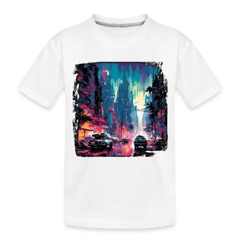 Apocalypse / Weltuntergang / Zerstörung / Anarchie - Kinder Premium Bio T-Shirt - Weiß - Vorne
