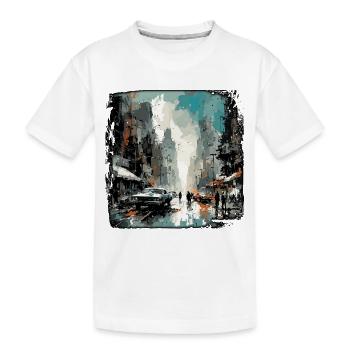 Apocalypse / Weltuntergang / Zerstörung / Anarchie - Kinder Premium Bio T-Shirt - Weiß - Vorne