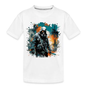 Apocalypse / Weltuntergang / Zerstörung / Anarchie - Kinder Premium Bio T-Shirt - Weiß - Vorne