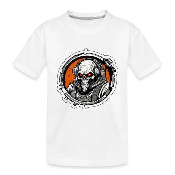 Monster / Ungeheuer / Kreatur / Albtraum / Untier - Kinder Premium Bio T-Shirt - Weiß - Vorne
