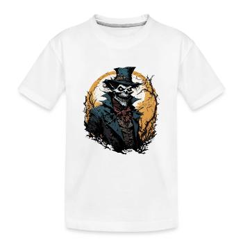Épouvantail / Ouvrier de la moisson / Champ de maïs / Champ - T-shirt bio Premium Enfant - blanc - Devant