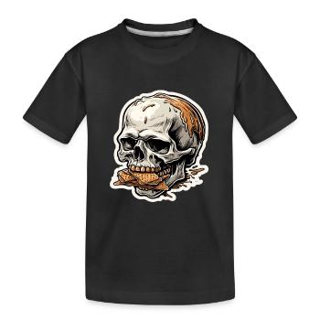 Ice Cream / Sorbet / Gelato / Summer / Sun - Kids' Premium Organic T-Shirt - black - Front