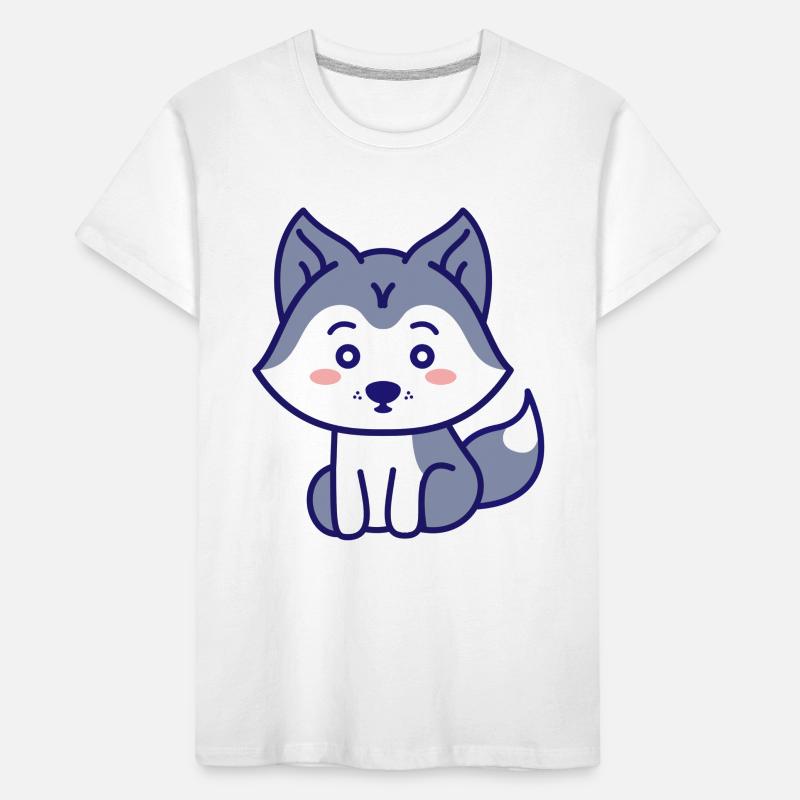 Wolf Kids' Premium Organic T-Shirt