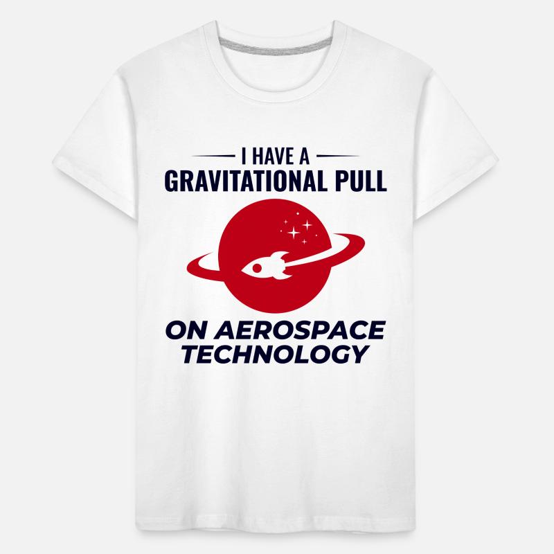 Aerospace Engineer Astronautical Rocket Scientist Kids' Premium Organic T-Shirt