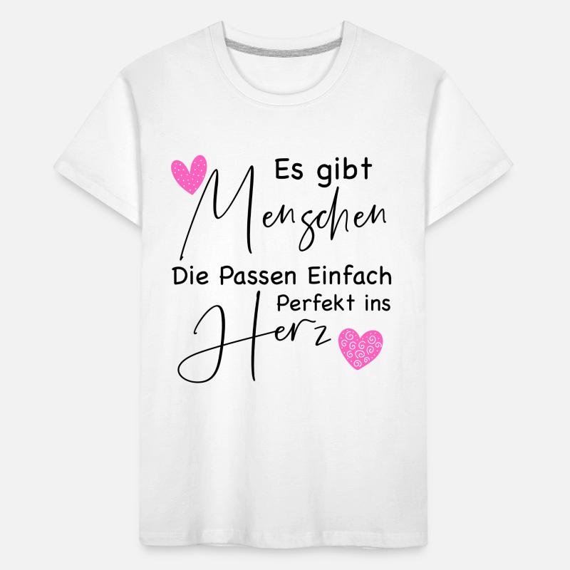 Geschenk Beste freundin, Liebe Spruch Geschenkidee Kinder Premium Bio T-Shirt