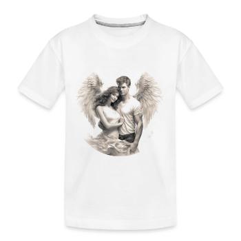 J’ai trouvé mon ange - T-shirt bio Premium Enfant - blanc - Devant