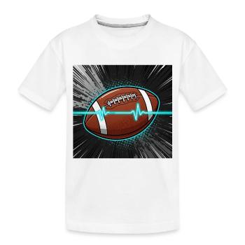 Touchdown! The fascination of American football - Kids' Premium Organic T-Shirt - white - Front