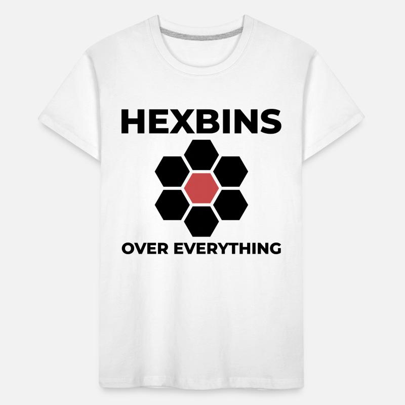 Hexbins Data Visualization GIS Mapping Spatial Kids' Premium Organic T-Shirt
