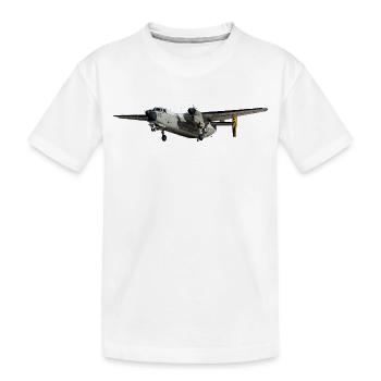 C-2A Greyhound - T-shirt bio Premium Enfant - blanc - Devant