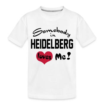 Heidelberg - T-shirt bio Premium Enfant - blanc - Devant