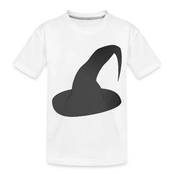 zauberer wizard sorcerer magie magic witch zaubere - Kinder Premium Bio T-Shirt - Weiß - Vorne