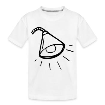 canapé canapé chaise chaise chaise table lamp lampe benc - T-shirt bio Premium Enfant - blanc - Devant
