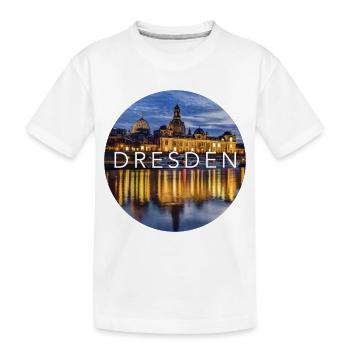 Dresde - T-shirt bio Premium Enfant - blanc - Devant