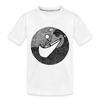 Memories - Kids' Premium Organic T-Shirt - white - Front