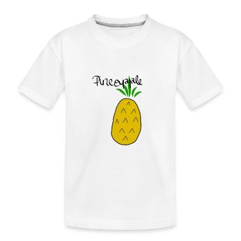 ananas - T-shirt bio Premium Enfant - blanc - Devant